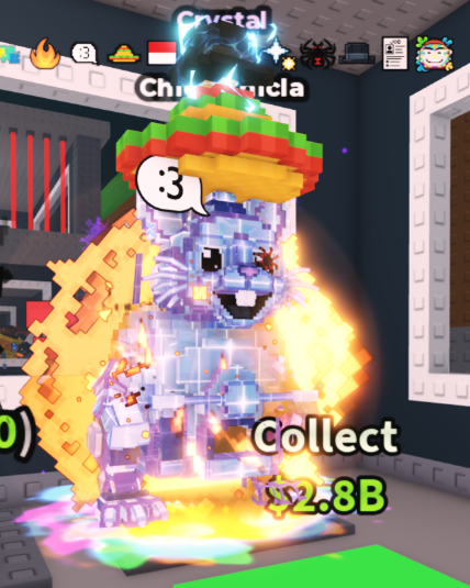 CRYSTAL CHICLI CHICLA 2.8B/S (JOB, :3, INDO, SPIDER, FIRE, GLITCH, MATTEO, PAINT) #Z7QF2K