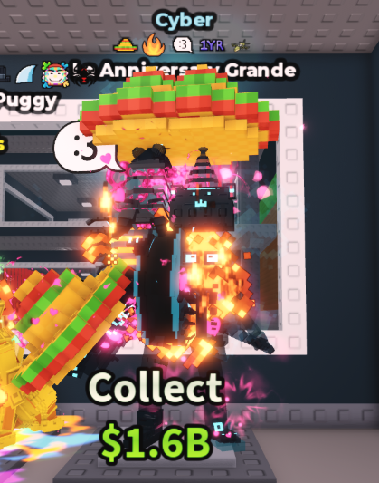 CYBER LA ANNIVERSARY GRANDE 1.6B/S (1YR, :3, SOMBRERO, FIRE, EXPLOSIVE) #E9ZM4P