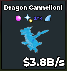 Diamond Dragon Cannelloni 3.8b/s 4 Good Trait🎃 Instant Delivery