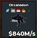 BS16278 Orcaledon 840M/s