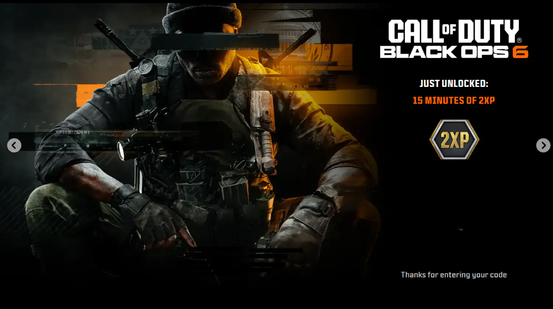 MW4 🟢 5 Hour (  LEVEL ) Double XP 🟢 ( 20 x 15 min )🟢 BO 6 CODES 🟢Works For ( WZ & BO7 & MW4 )   🟢Codes pruches 🟢 INSTANT DELIVERY 🟢