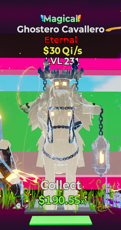 GHOSTERO CAVALLERO (MAGICAL) -Fortnite Steal The Brainrot
