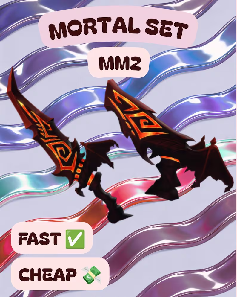 MORTAL SET mm2 | Fast Delivery | Murder mystery 2 | Roblox