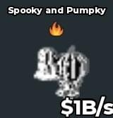 BS16338 Spooky and Pumpky Yin Yang 1B/s