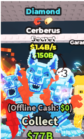 DIAMOND CERBERUS 1.4B/S (CRAB,TACO)