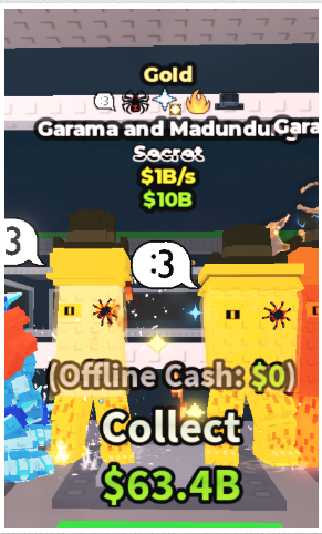 GOLD GARAMA AND MADUNDUNG 1B/S (FIRE)