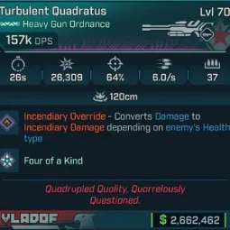 ⭐[GOD ROLL] L70 QUADRATUS - ONE ELEMENT CONVERT OF YOUR CHOICE - SEE IMAGES⭐