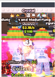CRYSTAL GARAMA AND MADUNDUNG 2.1B/S ( ) #K4QW9P
