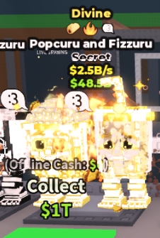 DIVINE POPCURU AND FIZZURU 2.5B/S ( ) #P5WL7N