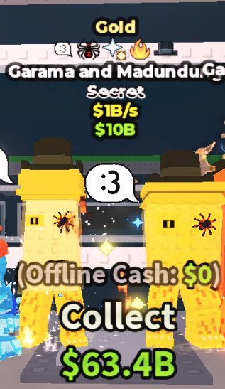 GOLD GARAMA AND MADUNDUNG 1B/S (FIRE)