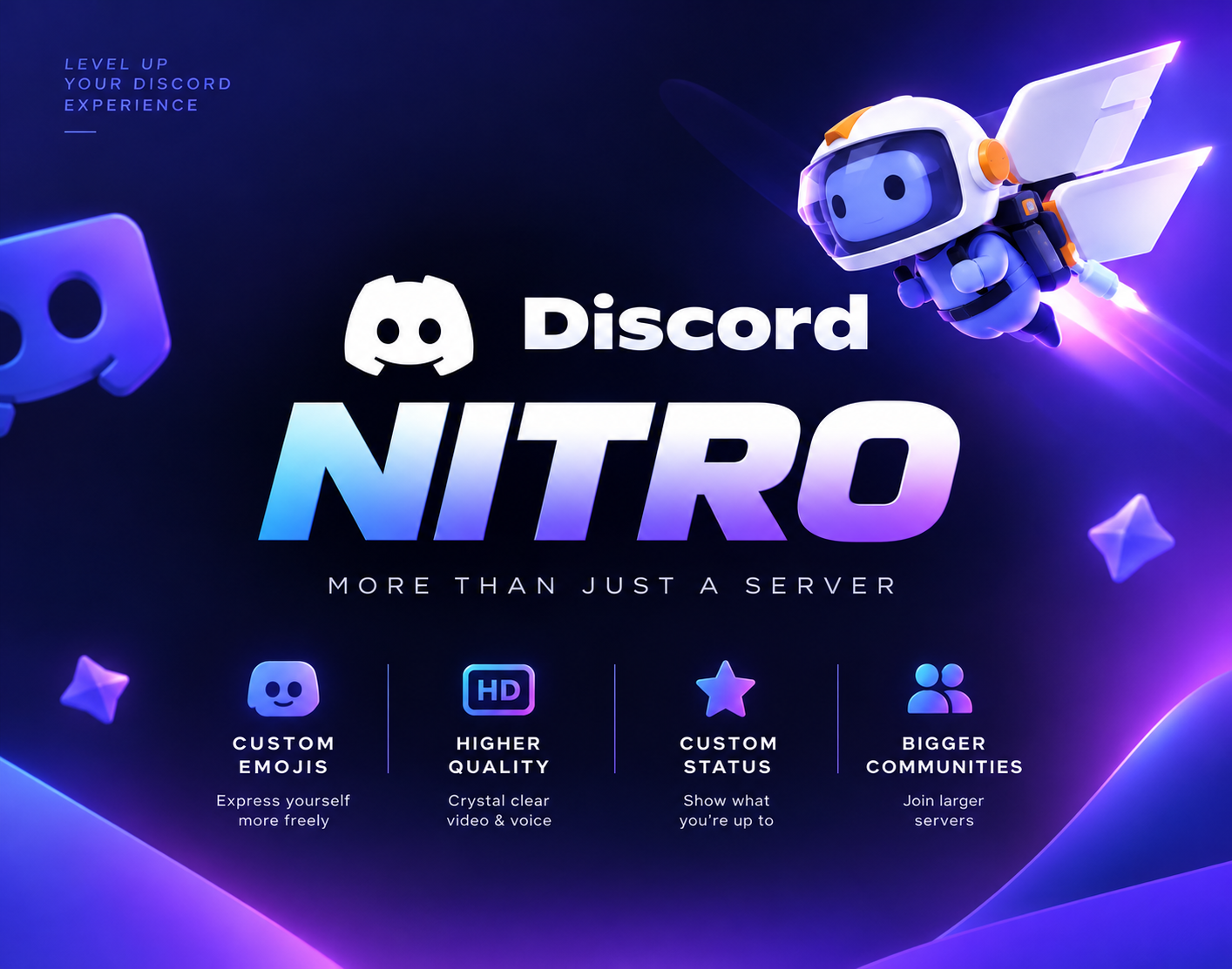 1 Month Nitro Premium | Gift Link