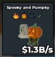 BS16400 Spooky and Pumpky With Pumpkin Traits 1.3B/s