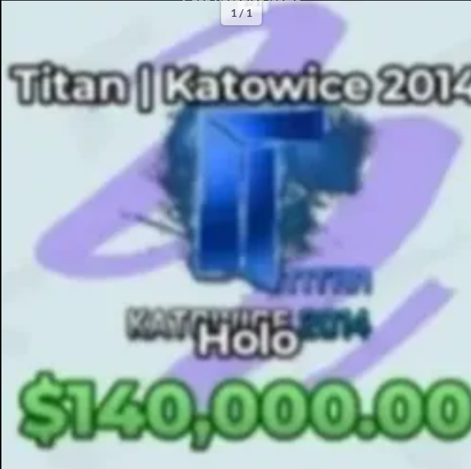 ⭐Case Paradise – 75x Titan Holo⭐