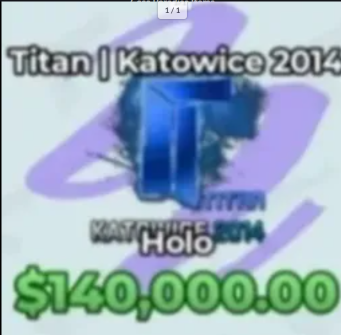 ⭐Case Paradise – 50x Titan Holo⭐