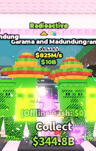 FAST RESPONSE | Radioactive Garama and Madundung $825M/s ( Sombrero Glitch Traits ) | 1000% SAFE 🔒 #5872