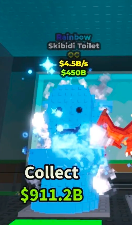 Rainbow Skibidi Toilet 4.5B/s