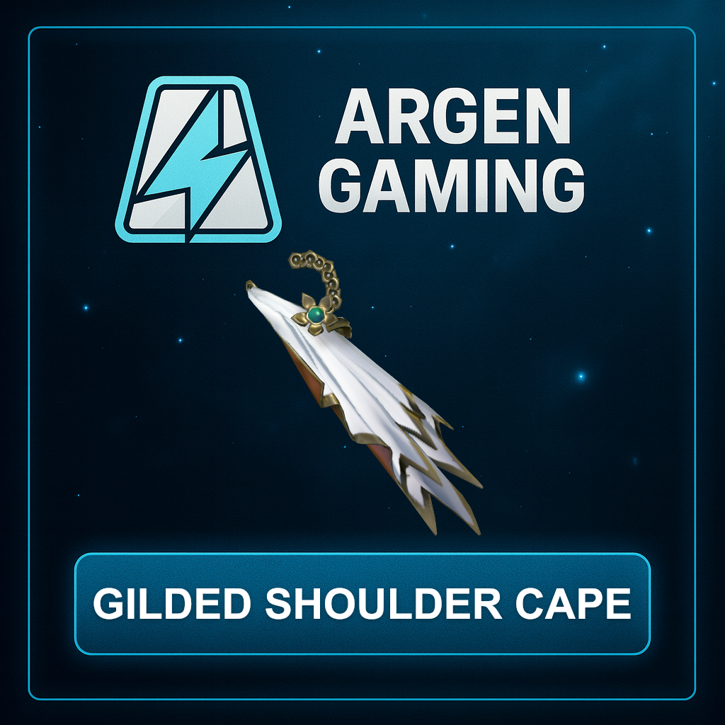 Gilded Shoulder Cape