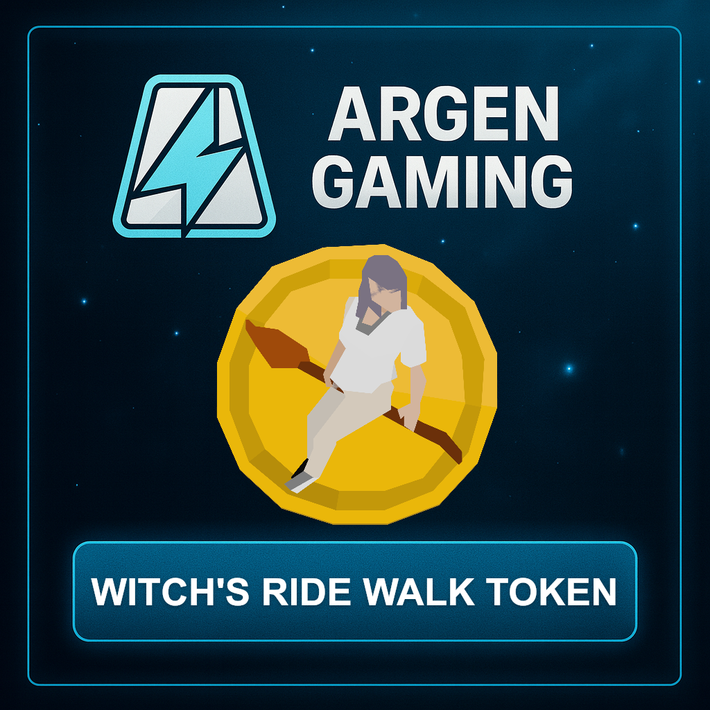 Witch's Ride Walk Token