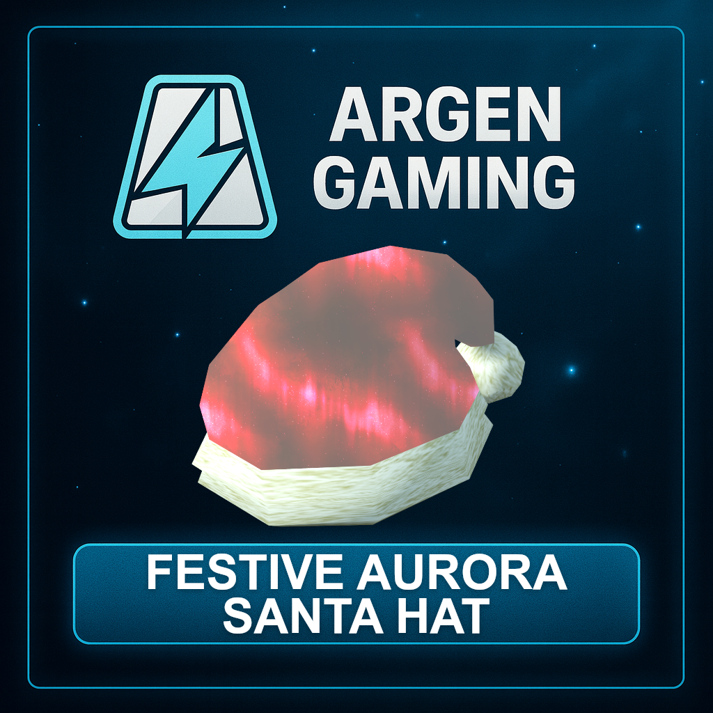 Festive Aurora Santa Hat