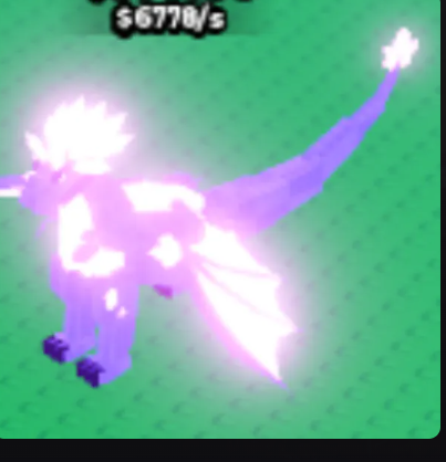 HUGE Crystal Bloom Dragon ! [Rainbow] Cheapest !! + Free Gift