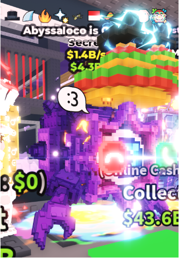 ABYSSALOCO IS CALLING... 1.4B/S (JOHN PORK, MATTEO, :3, MATTEO, SHARK, FIRE, INDO) #S4QH6P