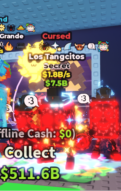 CURSED LOS TANGCITOS 1.8B/S (BULL, :3, SPIDER, FIRE, MATTEO, SHARK) #P9ZL4M