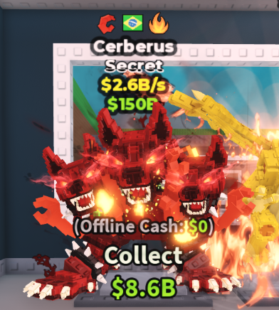 CERBERUS 2.6B/S (CLAW, BRAZIL, FIRE) #V2HR9M