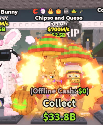 CHIPSO AND QUESO 700M/S (RIP, GALACTIC, CLAW, PUMPKIN, EXPLOSIVE) #Y7HC2N