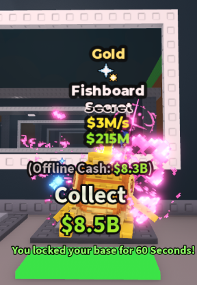 GOLD FISHBOARD 3M/S (COMET) #S5WN9P