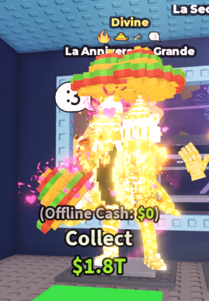 DIVINE LA ANNIVERSARY GRANDE 1.4B/S (FIRE, SOMBRERO, EXPLSOIVE, :3) #L4VN9K