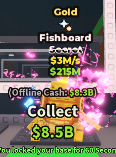 GOLD FISHBOARD 3M/S (COMET) #S5WN9P