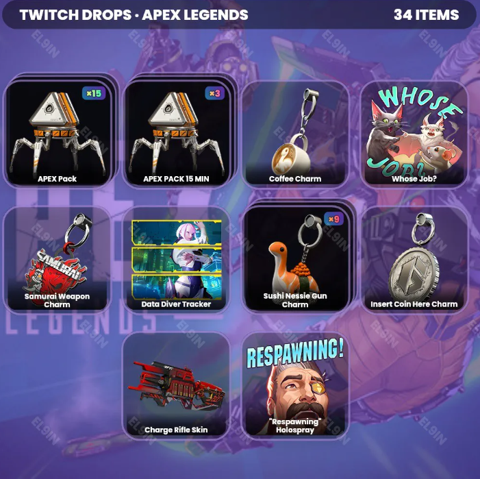 Apex Legends ✅ 34 Items
