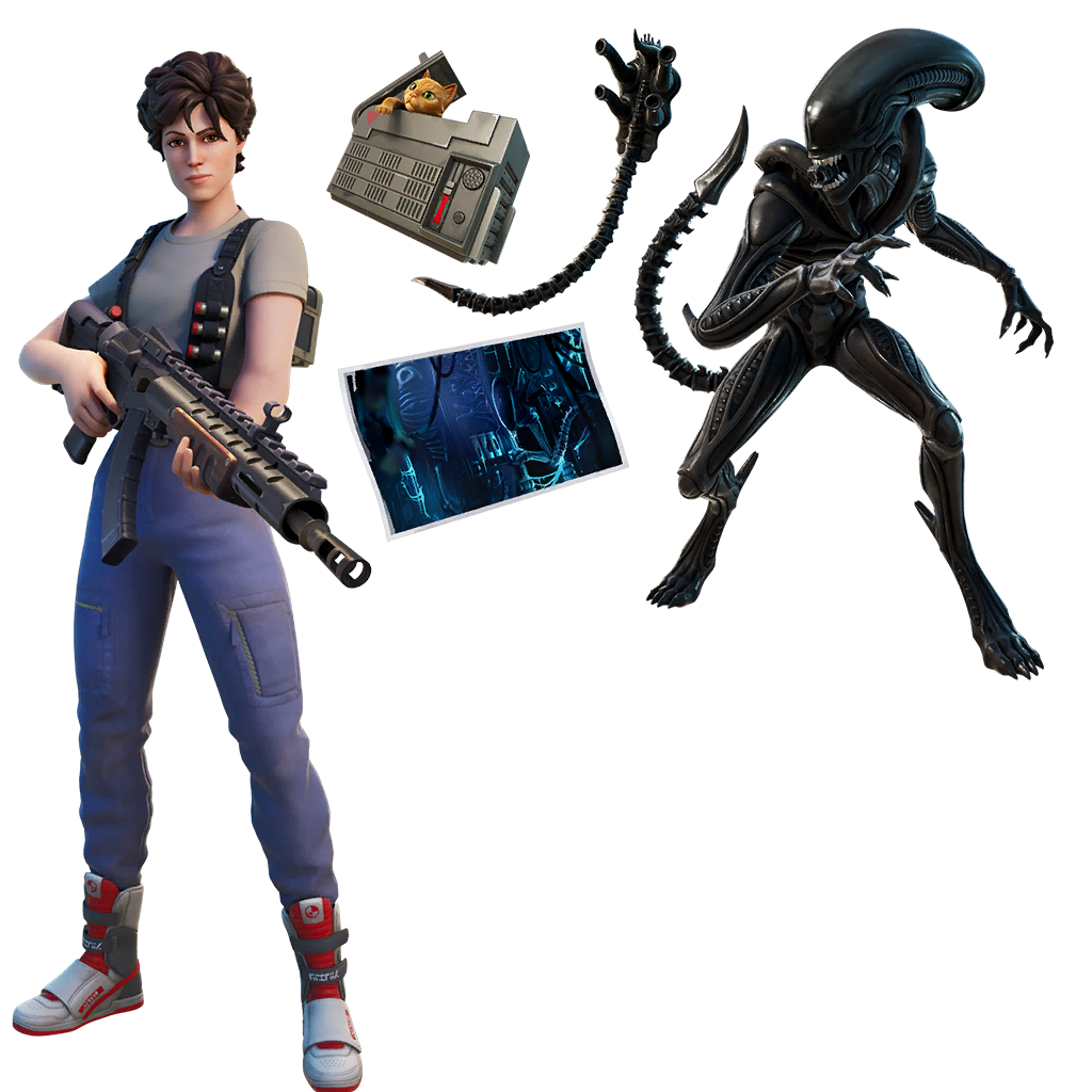 Fortnite Gifting: Ripley & Xenomorph Bundle (2200 V-Bucks) | READ DESCRIPTION