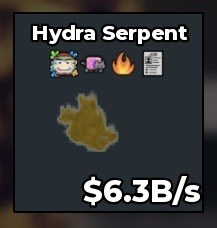 BS16488 Hydra Serpent Rainbow 6.3B/s