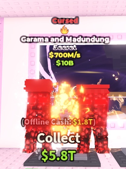 FAST RESPONSE | Cursed Garama and Madundung $700M/s ( Fire ) | 1000% SAFE 🔒 #5904
