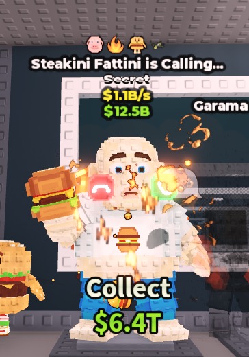 FAST RESPONSE | Steakini Fattini $1.1B/s ( 4 Traits ) | 1000% SAFE 🔒 #5926