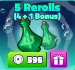 SpongeBob Tower Defense - 5 Trait Rerolls