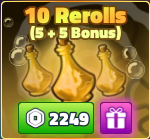SpongeBob Tower Defense - 10 Gold Trait Rerolls