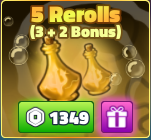 SpongeBob Tower Defense - 5 Gold Trait Rerolls