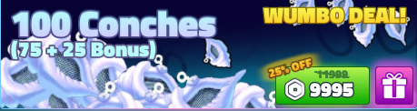SpongeBob Tower Defense - 100 Magic Conches