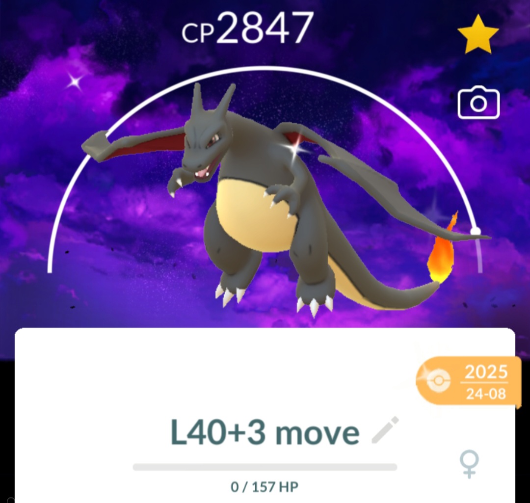 [LEVEL 40+3 MOVE] DARK SKIES BG SHINY GIGANTAMAX CHARIZARD || REGISTERED/ UNREGISTERED TRADE