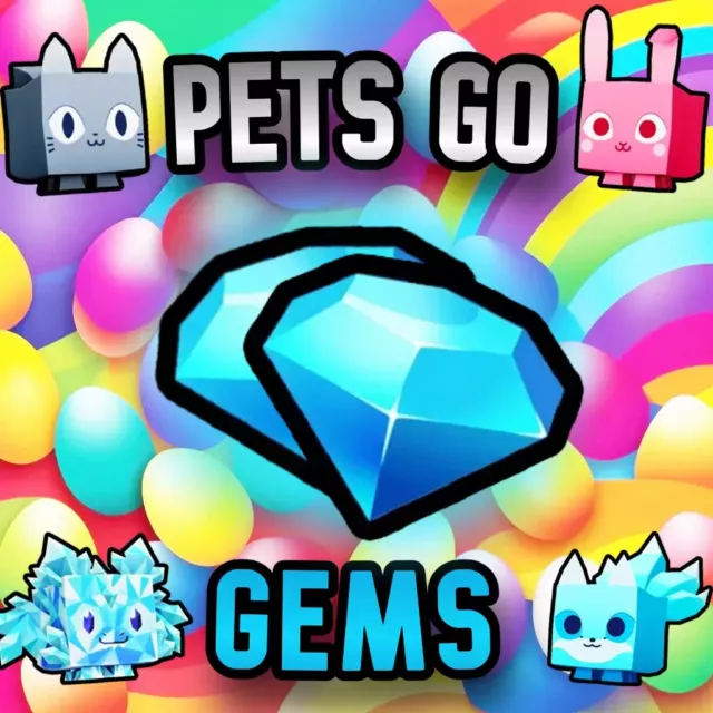 [ Pets GO ] 1.000.000.000 Gems - 1b Gems Diamond - Fast delivery!!