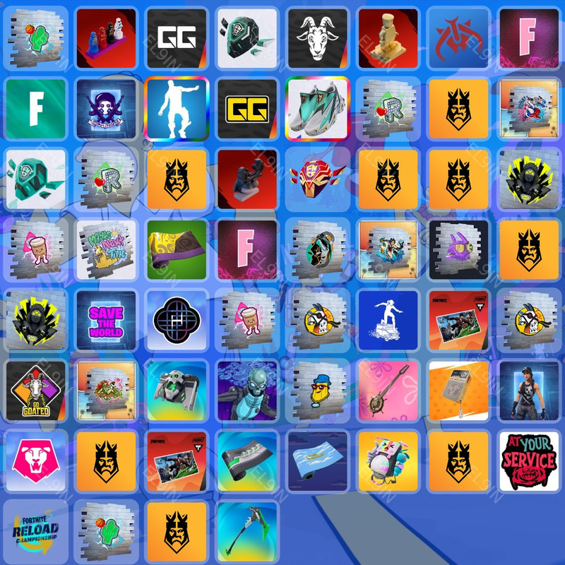 💜 Twitch Drops 🌌 Jynxzi Invitational 💎 Fortnite [Total 60 Items]