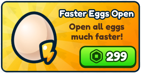 Rebirth Champions: Ultimate > Faster Eggs Open [299R]