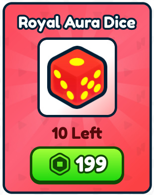 Rebirth Champions: Ultimate > Royal Aura Dice [199R]