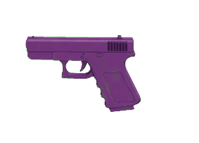 BATTLEWORN PINK (GLOCK) - DA HOOD / DAHOOD / DH