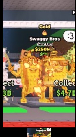 Swaggy Bros 250M/s GOLD! INSTANT DELIVERY! FAST REPLY!