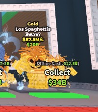 Los Spaghettis GOLD! 87.5M/s INSTANT DELIVERY! FAST REPLY!