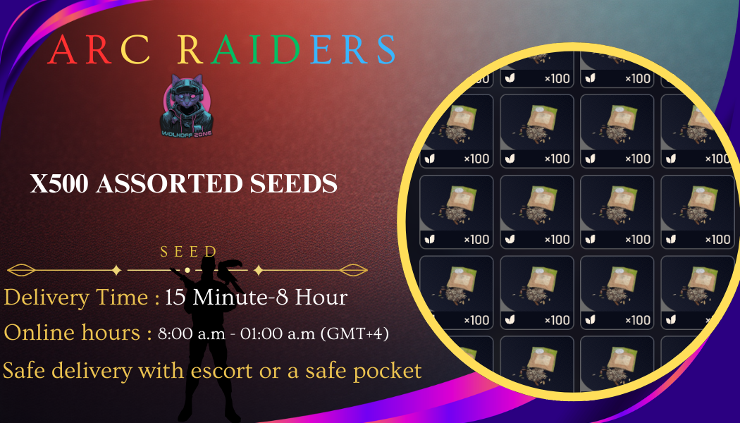 x500 Assorted Seeds