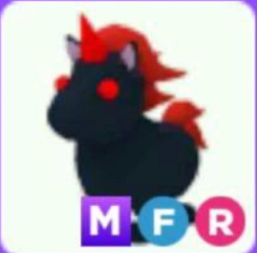 Evil Unicorn MFR | Adopt Me | Fast Delivery